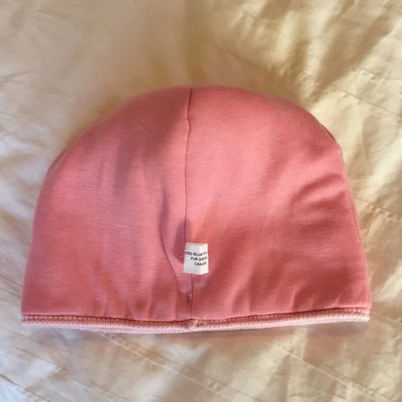 Kitty Cat Ear Beanie Hat With Fox Fur Pom Pom - Picture 9 of 10